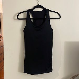 Nike Work Out Tank with Built In Sports Bra - Black